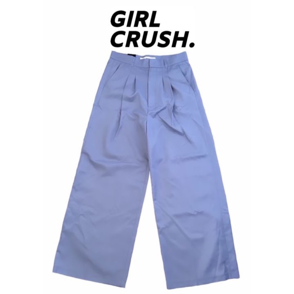 🇨🇦👔Girl Crush Gang Medium Suit Pants Blue Sky Pastel LIKE NEW👔🇨🇦⚜️